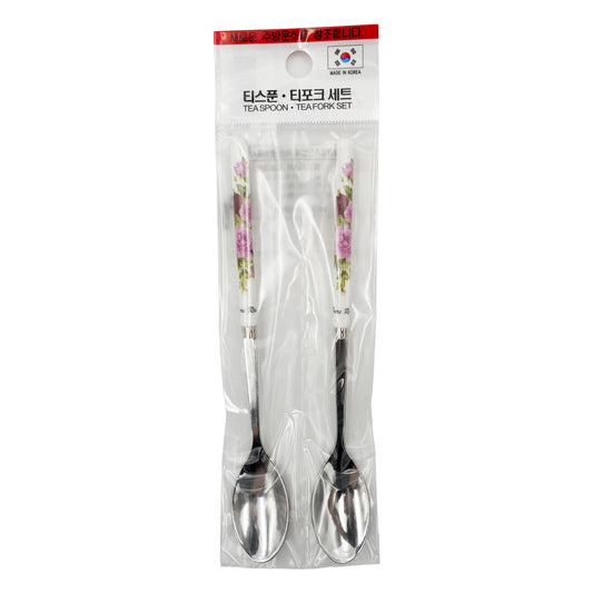 Multi Royal Rose Tea Spoon 2pcs
