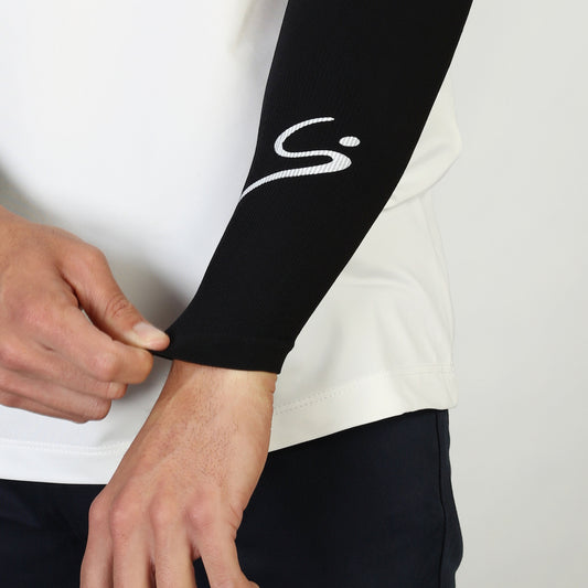 Sun Arm Sleeves Black/White