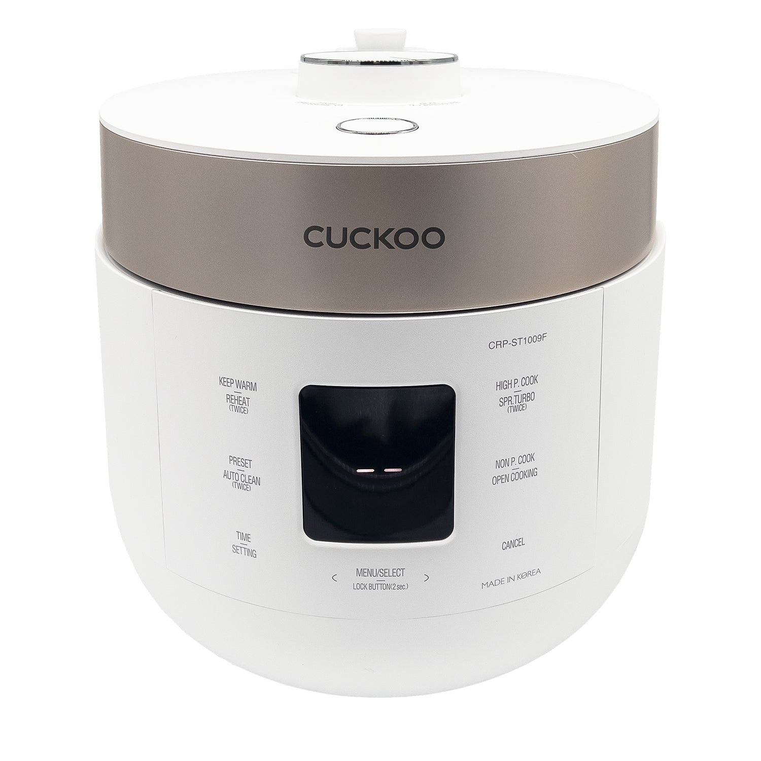 Cuckoo CRP-P1009SW 10-Cup Electric Pressure Rice Cooker - White