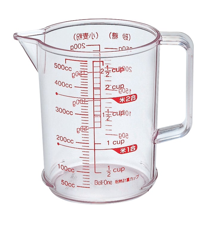 아스벨 내열 유리 계량컵 (R500) 2.5컵