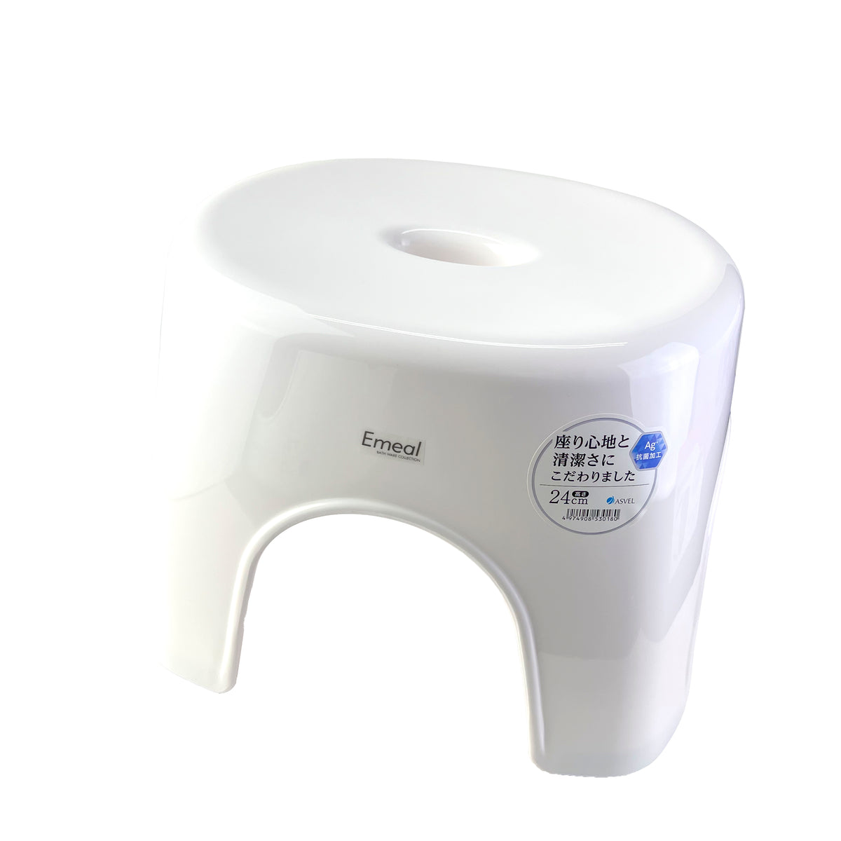 Emeal Bath Chair 24cm, White