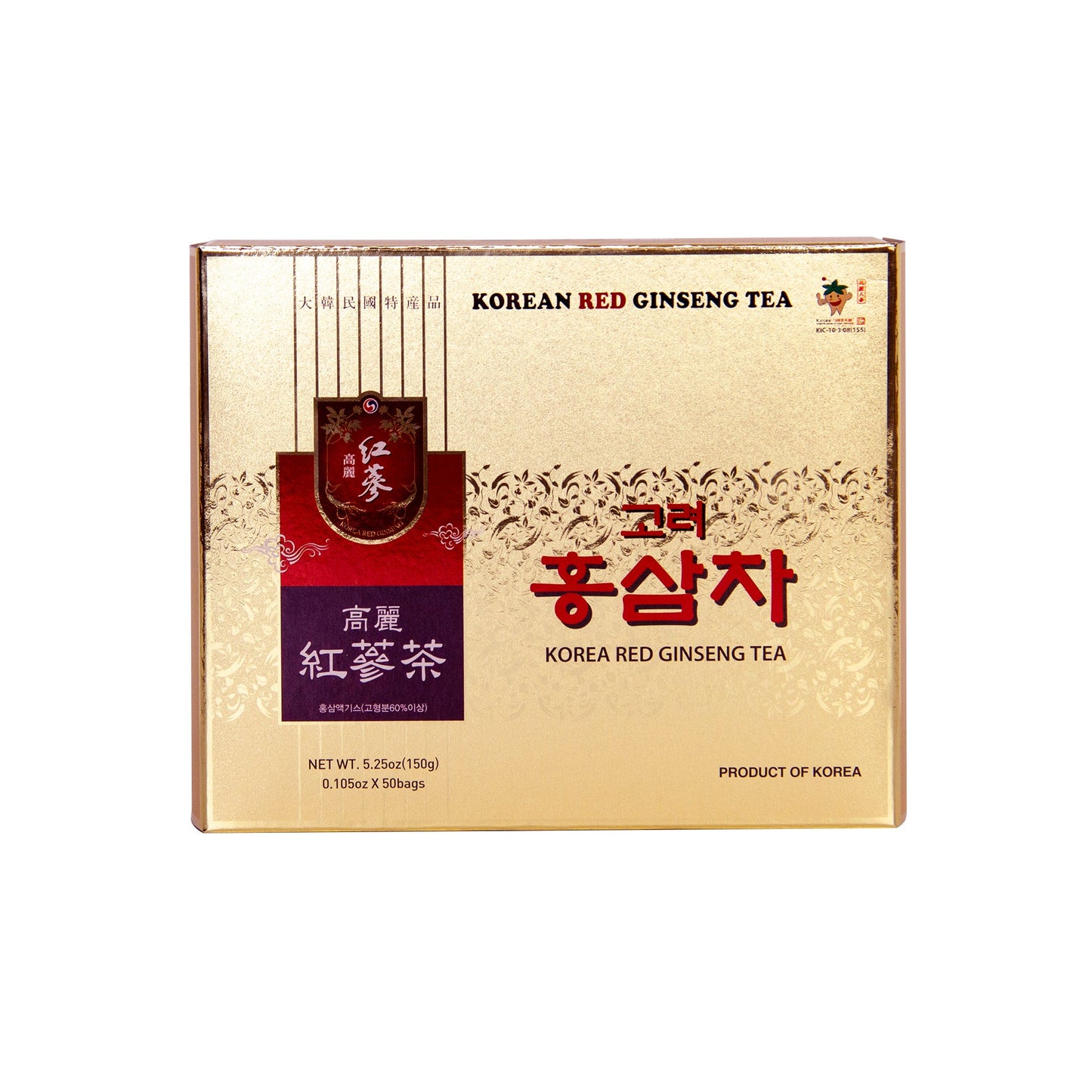 한국 홍삼 차 세트 - 3,000mg x 50개입