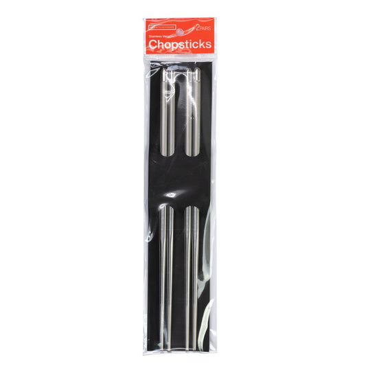 Stainless Steel Vacuum Chopsticks Set - 2 Pairs (KW033657)
