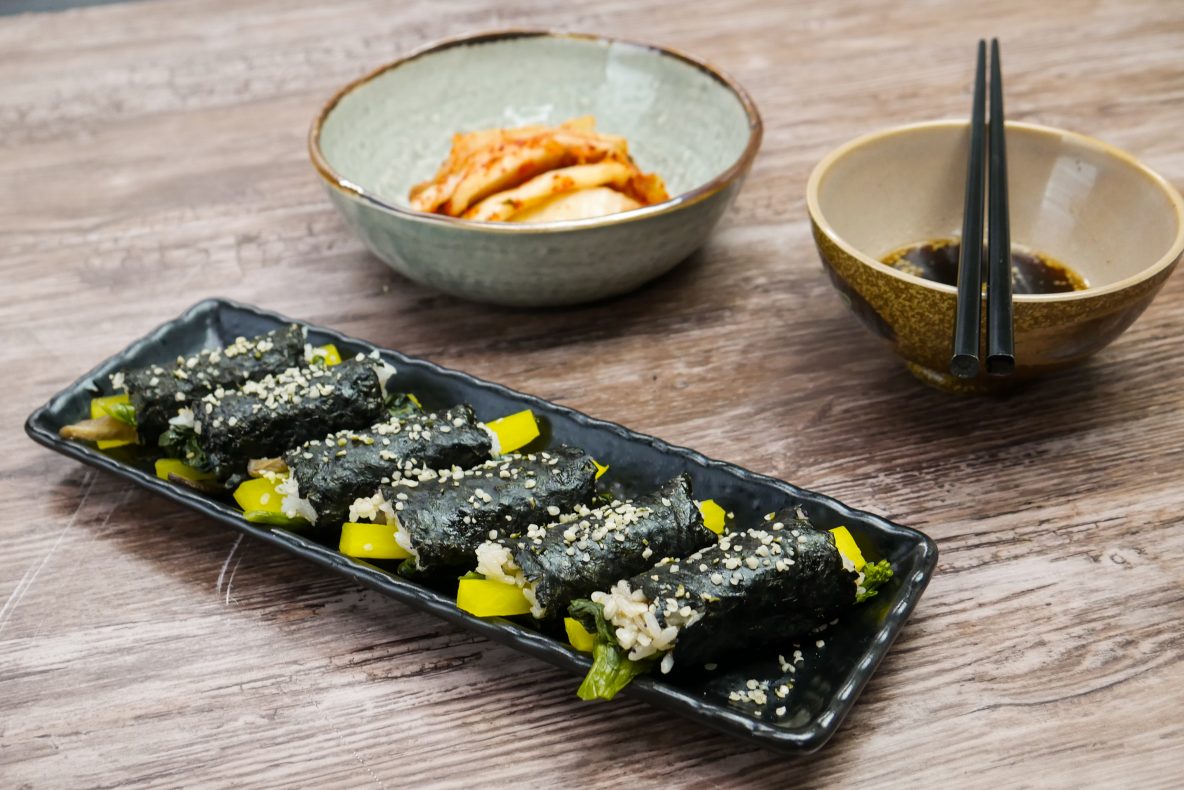 Vegan Kimbab Rolls