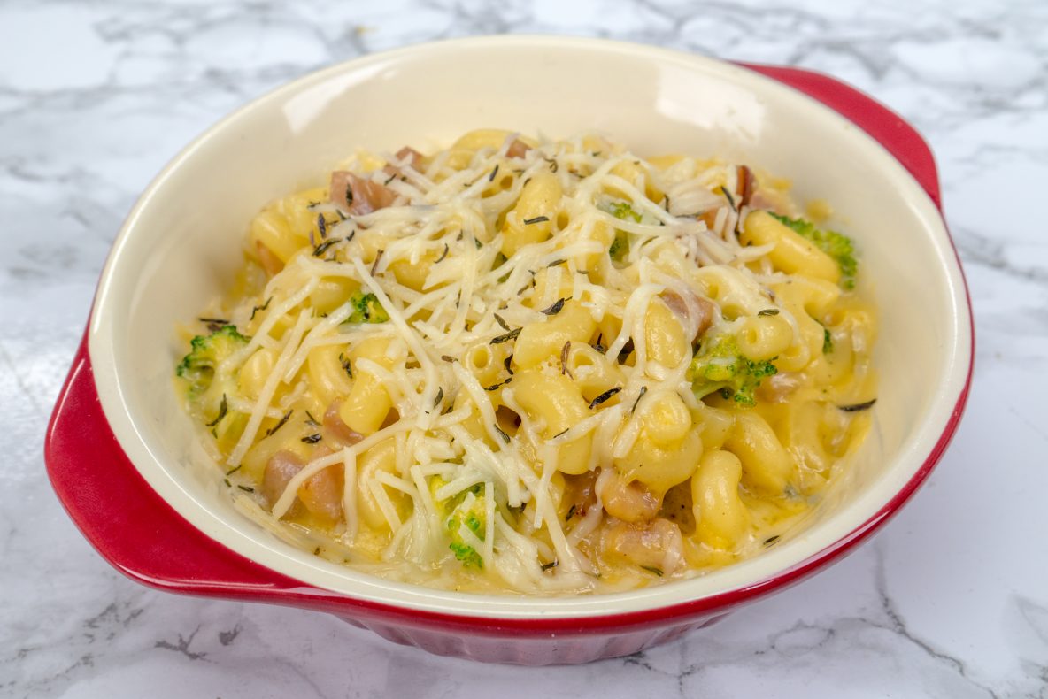 Broccoli & Ham Mac N Cheese