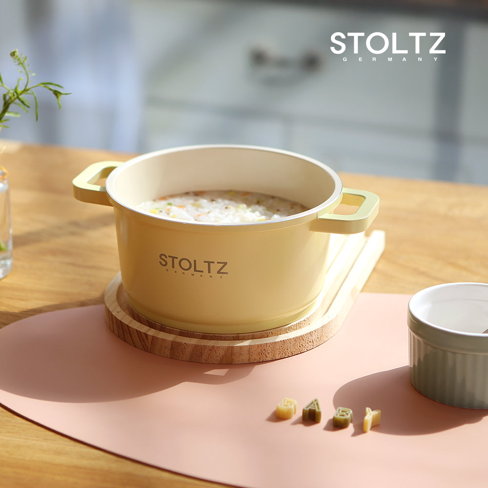 Stoltz Germany IH Stock Pot 16cm Lemon