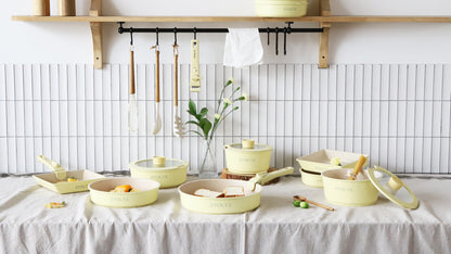 IH Stock Pot 24cm Lemon Meringue (KP963250)