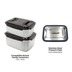 Stainless Steel Pressure Plate – For Airlock Handy Containers 7.2L & 9.4L