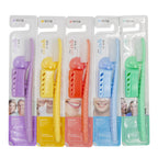 Wang Ta Toothbrush Basic 688 – 5-Pack Soft Wide-Head Toothbrushes