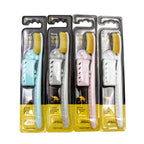 Wang Ta Toothbrush Soft Gold 688 – 4-Pack Wide-Head Toothbrushes