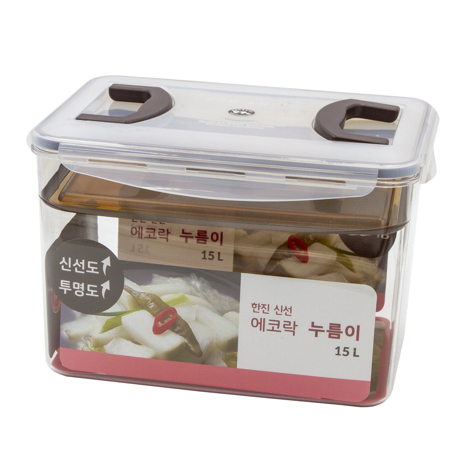 Fresh Eco-Lock Fermentation Container 15L – Press Plate & Leakproof Lid