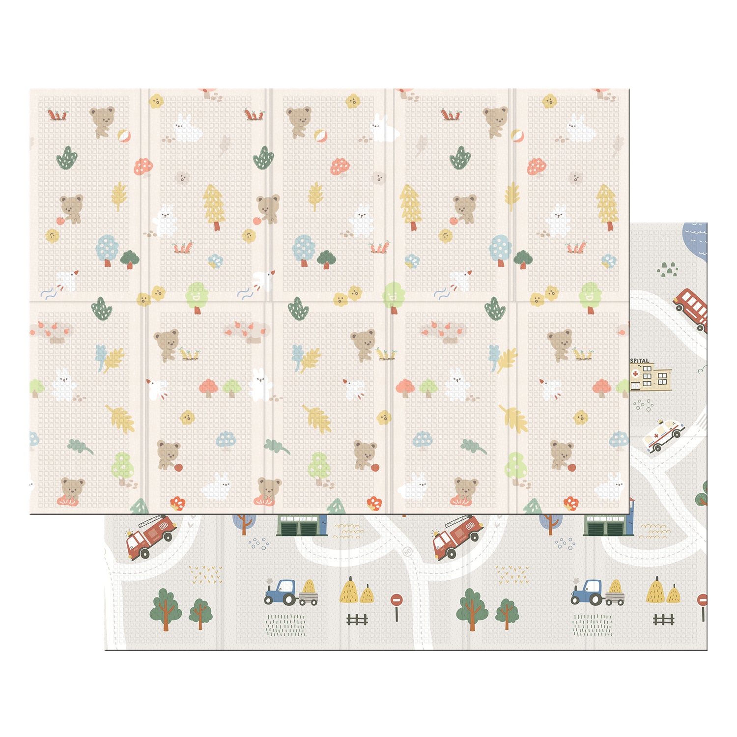 In & Out Portable Mat 55" x 79" – Dual & Spacious