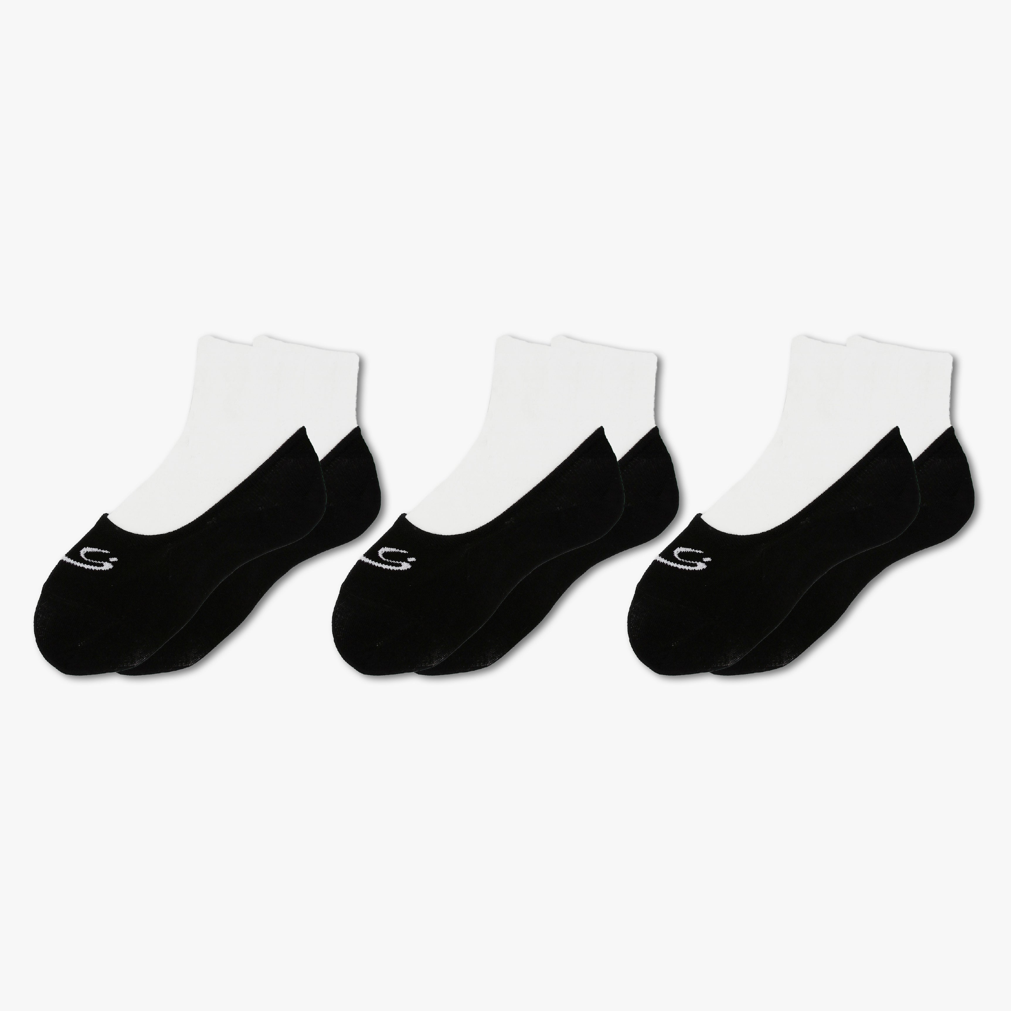 STORYi Unisex Everyday Ankle Socks – 3 Pairs (One Size Fits Most, Black) HO028554