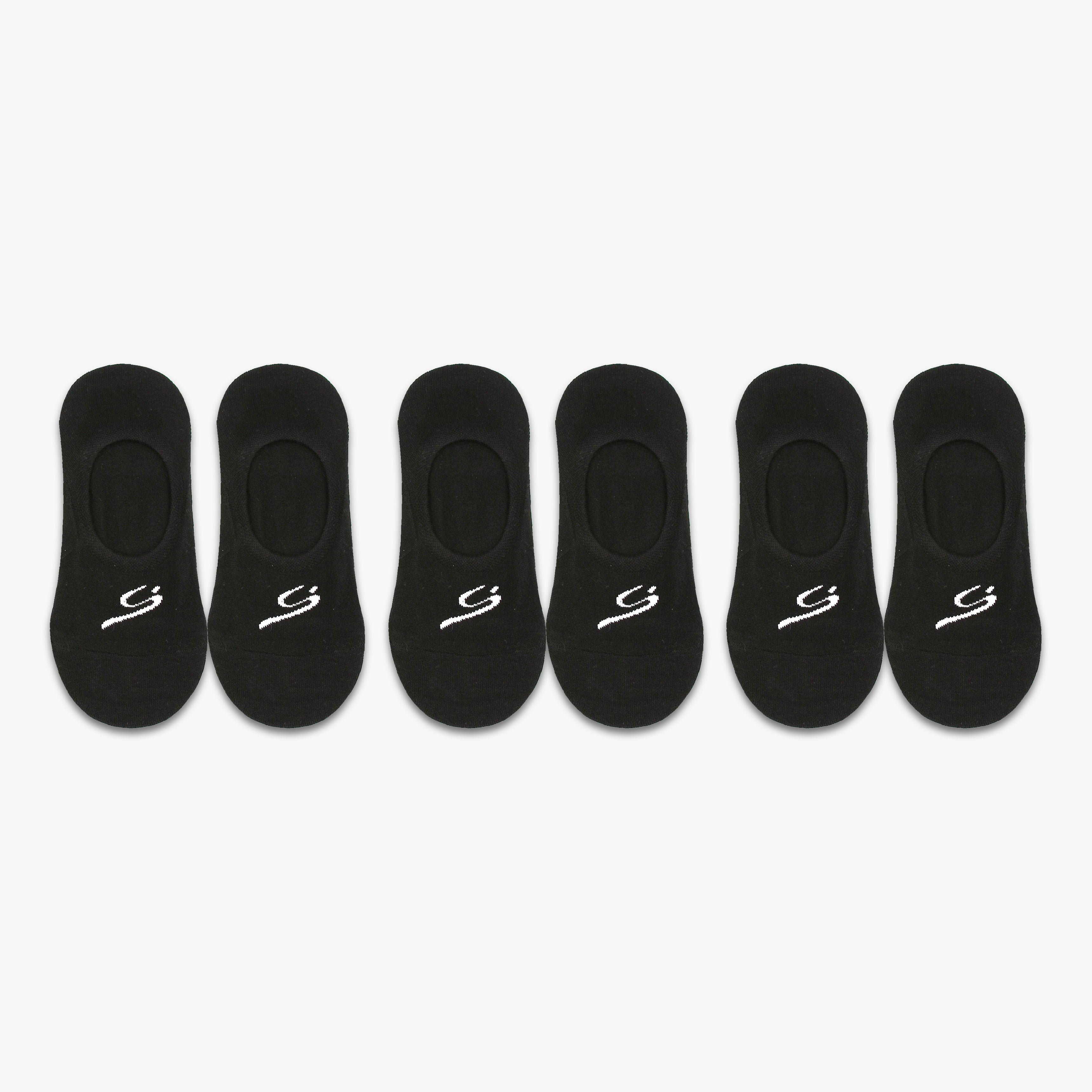 STORYi Unisex Everyday Ankle Socks – 3 Pairs (One Size Fits Most, Black) HO028554