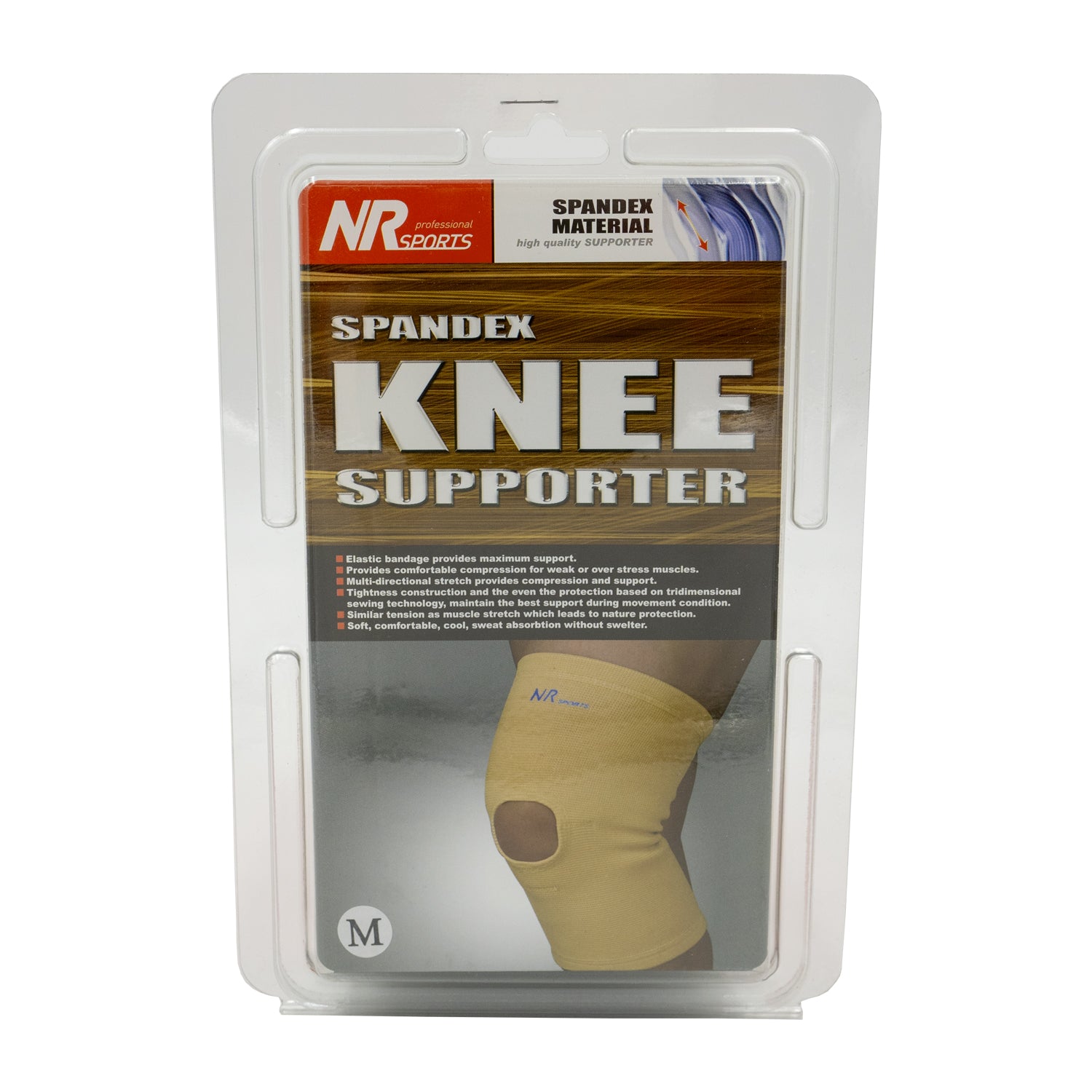 Spandex Knee Support – Medium, Compression Wear for Support (HO219123M)