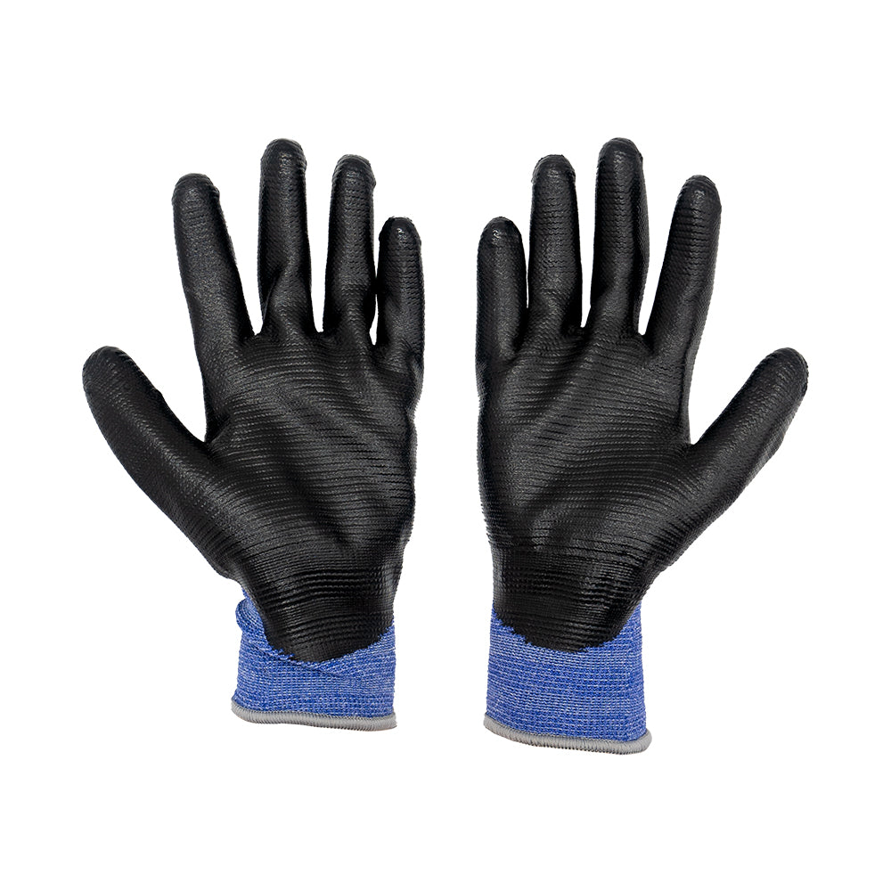 Rubber Coated Working Gloves Workman U3 Blue