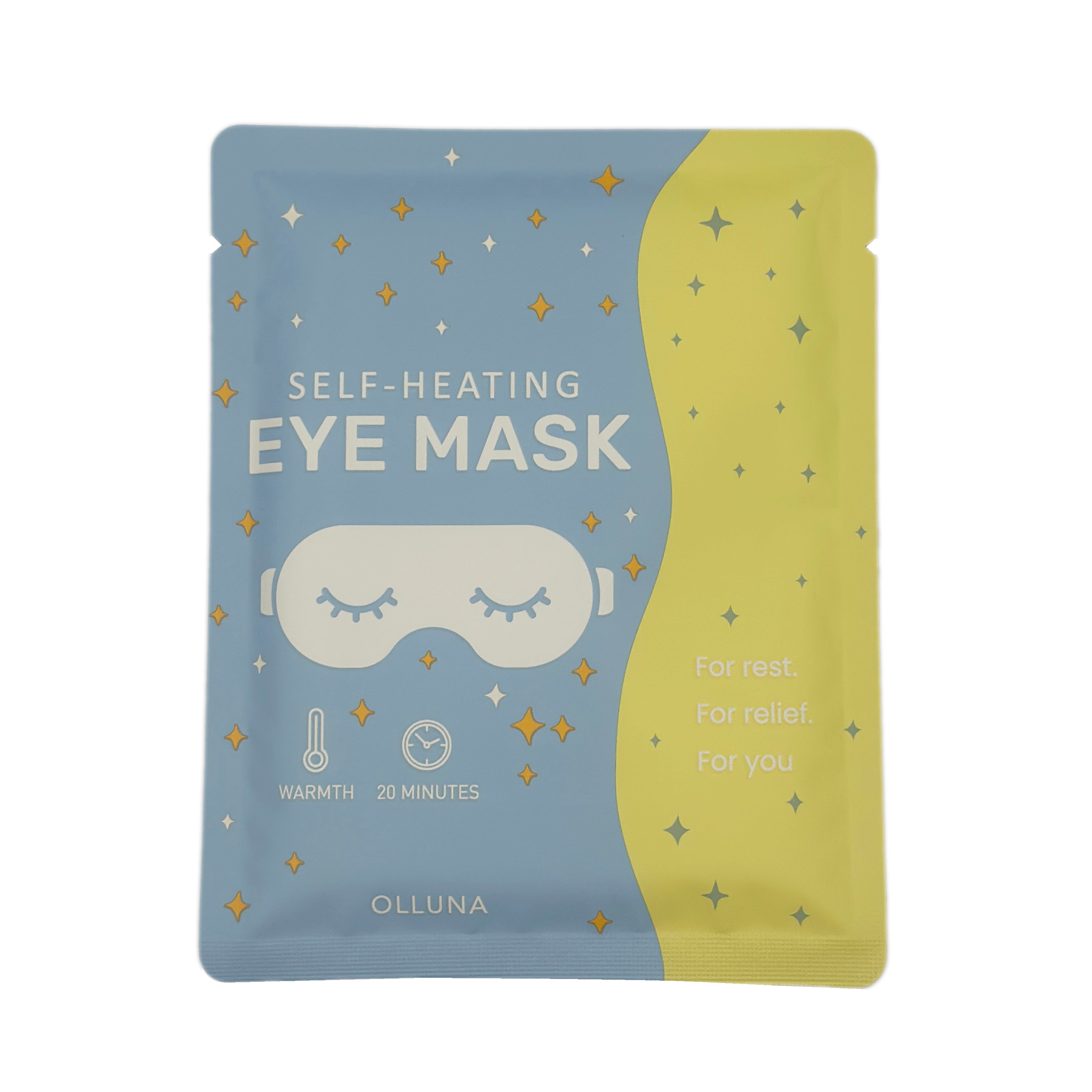 Self Heating Eye Mask 10pcs – Relaxing Warmth for Eyes & Stress Relief