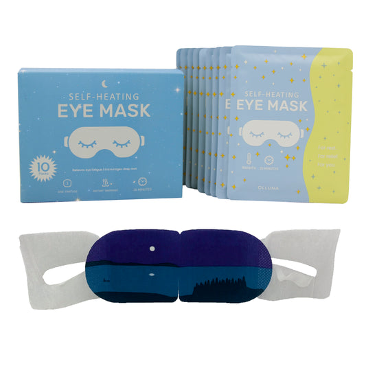 Self Heating Eye Mask 10pcs – Relaxing Warmth for Eyes & Stress Relief