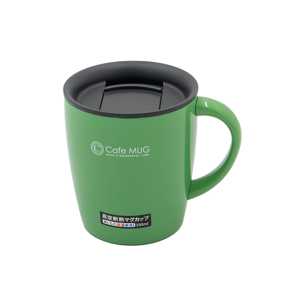 Asvel Vacuum Mug Cup 330mL (MG-T330) Green