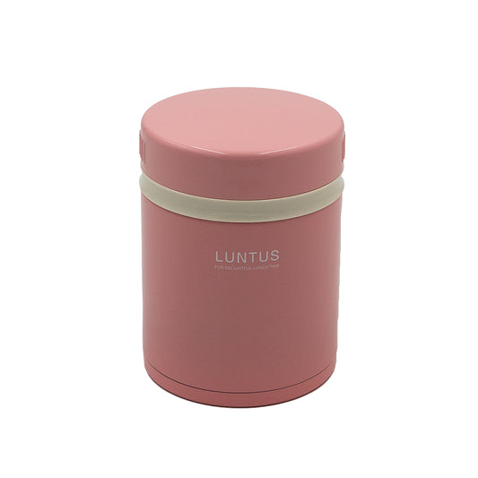 Asvel Luntus Vacuum Food Container 600mL (HLB-B600) Pink