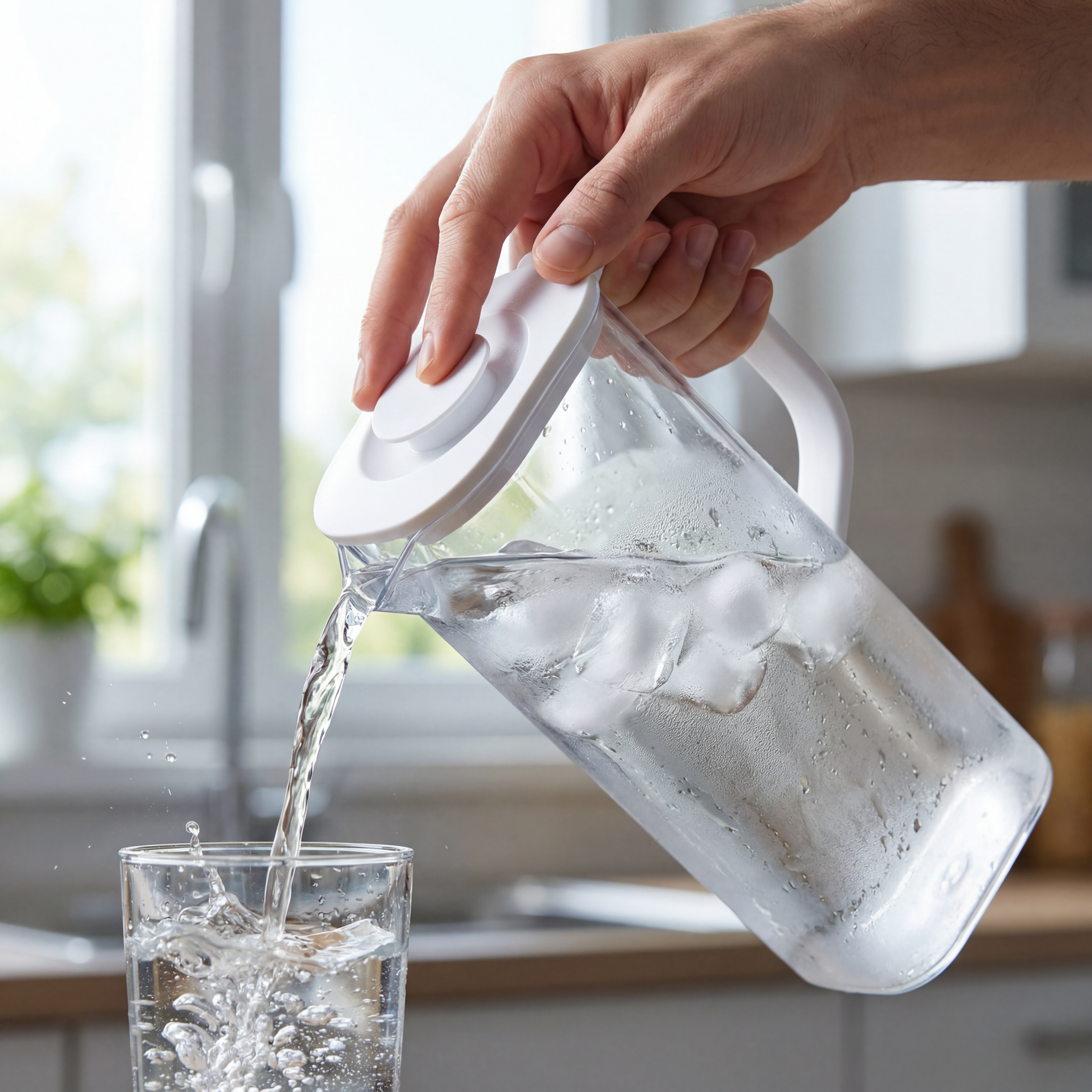 Asvel VIO Water Jug 2.1L White (IW8031 WHT)