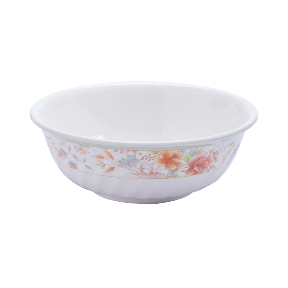 Melamine Floris "S" Soup Bowl 6" – Twisted Edge Floral Design