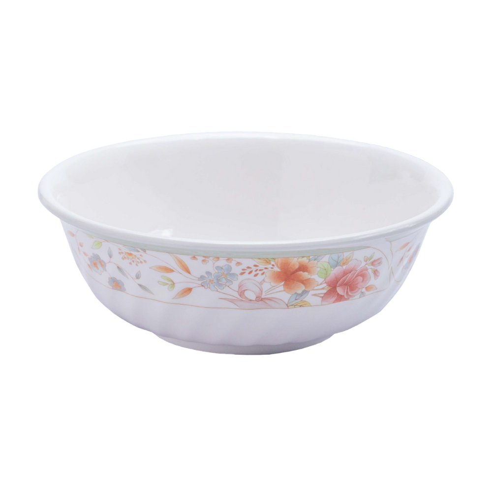 Melamine Floris "S" Soup Bowl 8" – Twisted Edge Floral Design