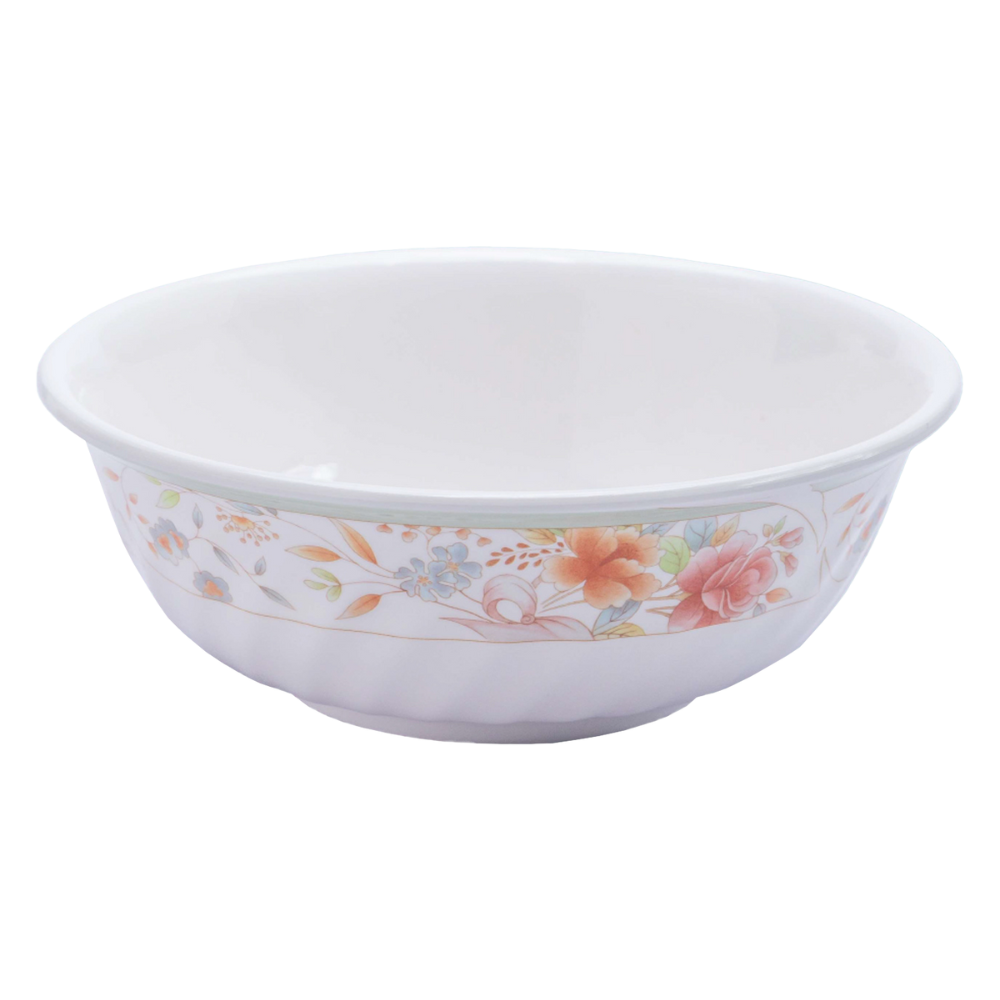 Melamine Floris "S" Soup Bowl 9" – Twisted Edge Floral Design