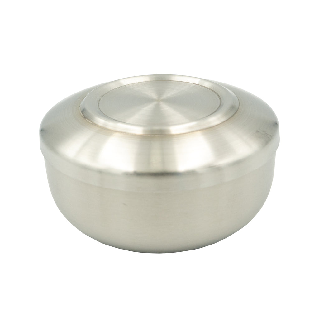 Stainless Steel Rice Bowl with Lid 4.2" (10.7cm) – Durable & Rust-Resistant (KD028455)