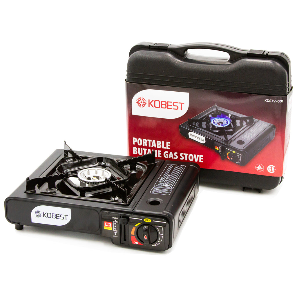 Portable Butane Gas Stove – Compact, 227g Cartridge Compatible (KDSTV-001)
