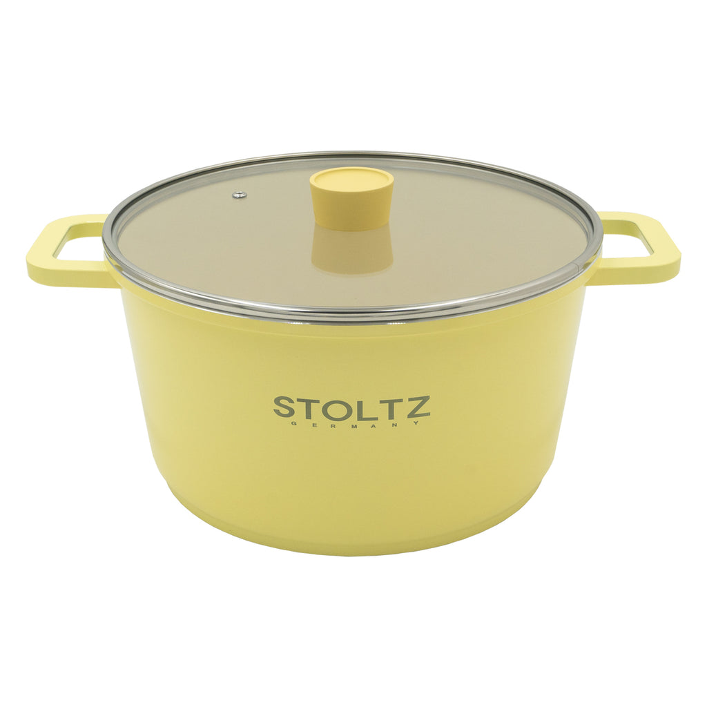 IH Stock Pot 28cm Lemon Meringue (KP964097)
