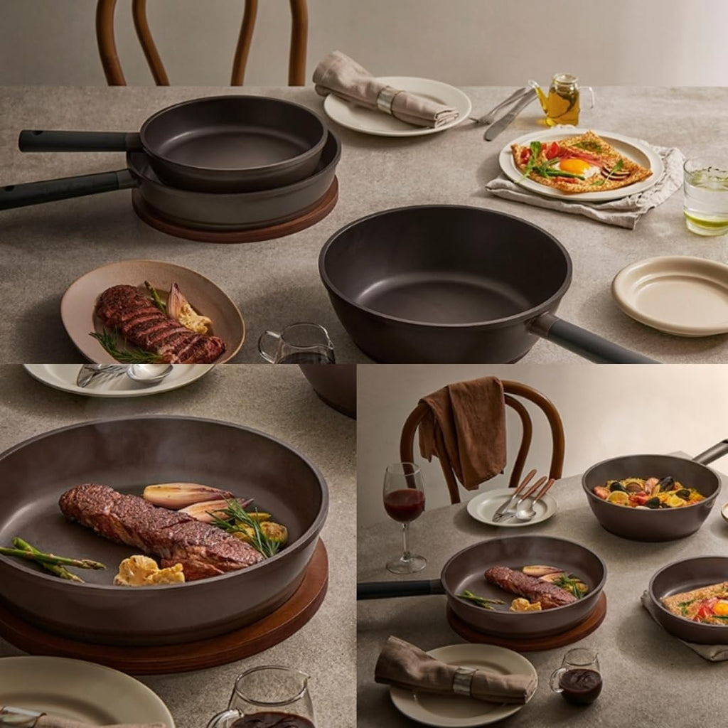 IH Kyndell Titanium Diamond Frying Pan 11" – Nonstick, Induction-Ready