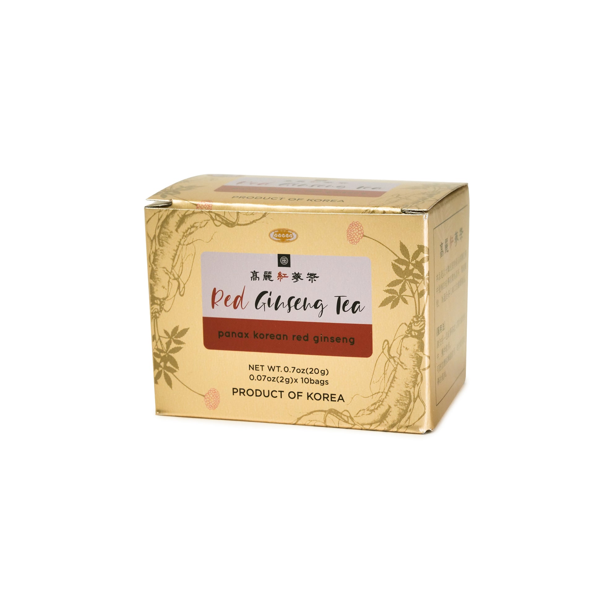 Panax Korean Red Ginseng Tea - Tea Bags - 2,000mg x 100pcs – KEY Company
