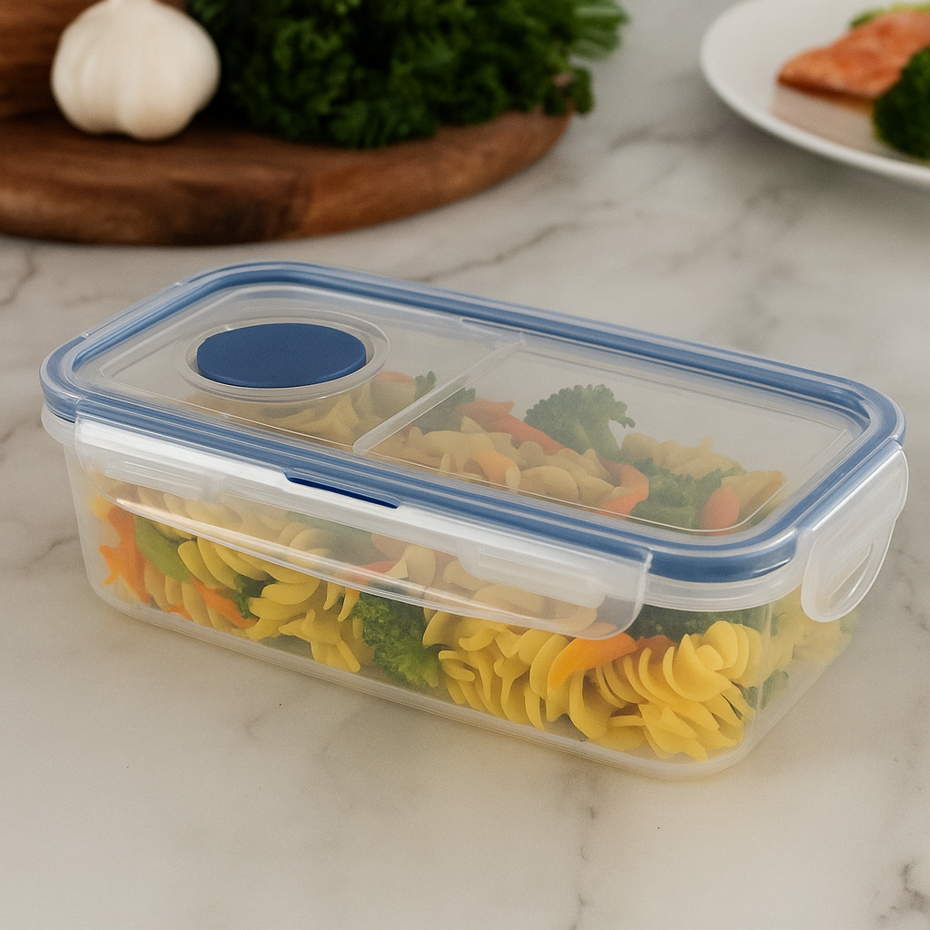 LocknLock 620ml Slender Food Container with Flip Lid – Airtight & BPA-Free