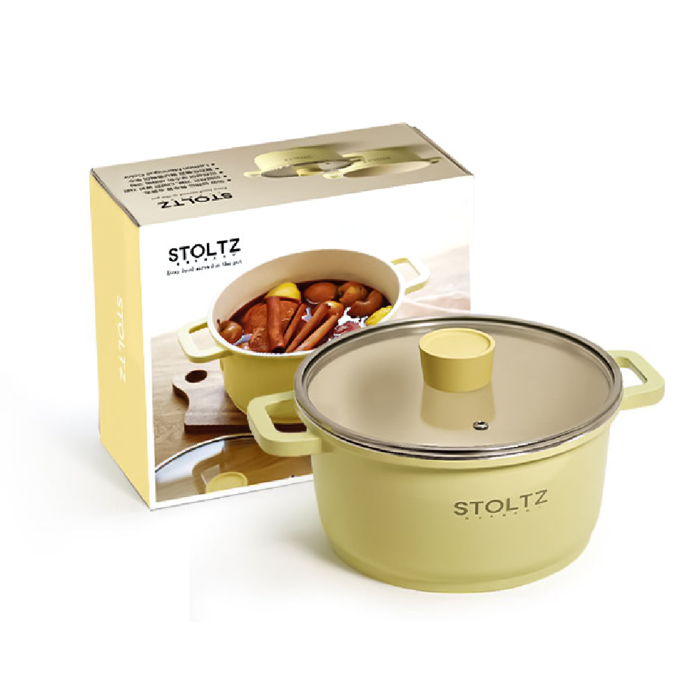 IH Stock Pot 20cm Lemon Meringue (KP963243)