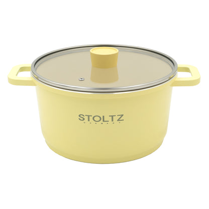 IH Stock Pot 24cm Lemon Meringue (KP963250)