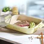 IH Steam Grill Pan 30cm Lemon Meringue (KP963335)