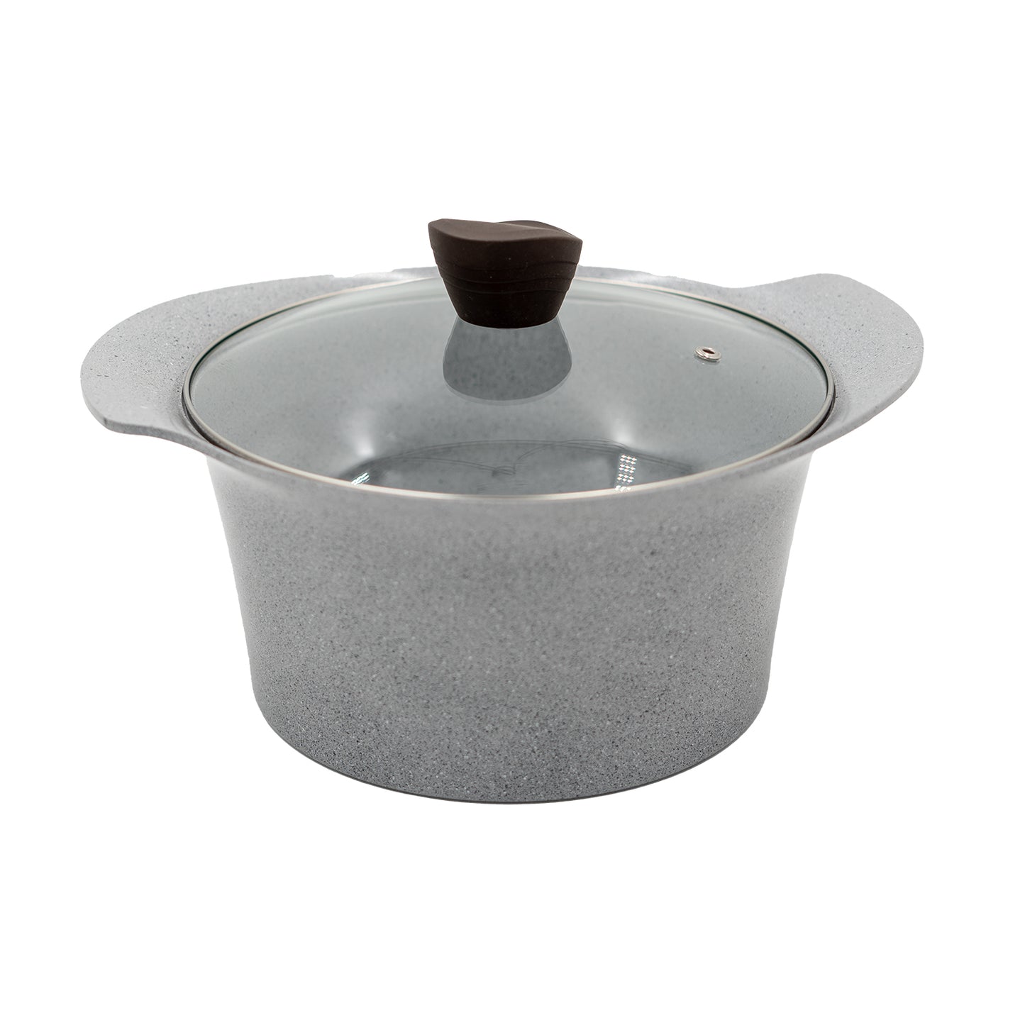 Ecook IH Ceramic Coating Stock Pot Grey