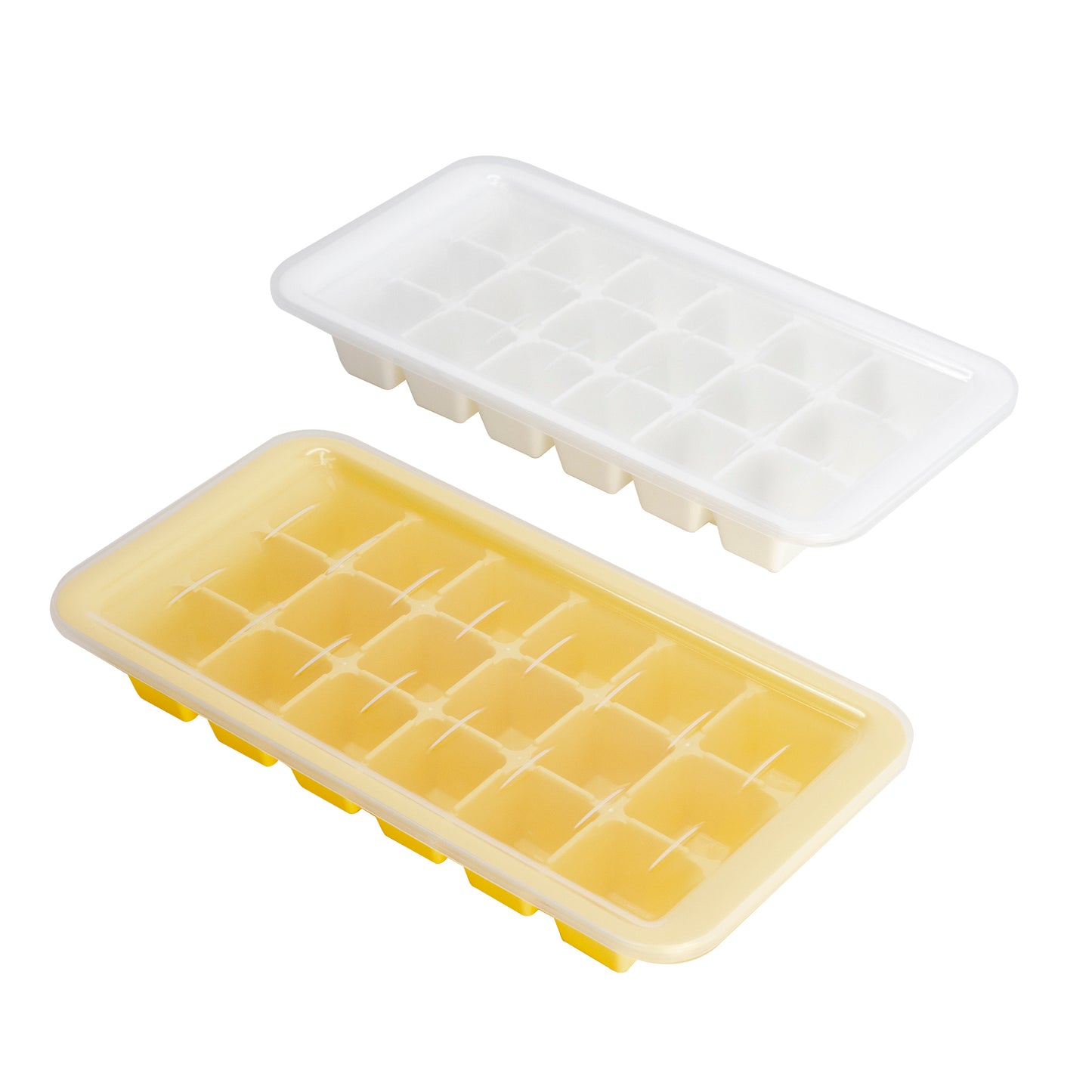 Ice Cube Tray & Cover White