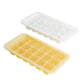 Ice Cube Tray & Cover Yellow
