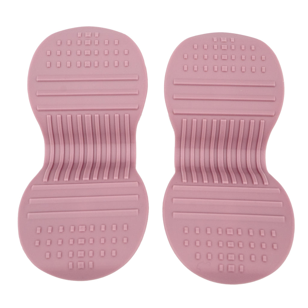 CLEAR Silicone Pot Holder Grey/Pink (KT000486)