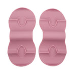 CLEAR Silicone Pot Holder Grey/Pink (KT000486)