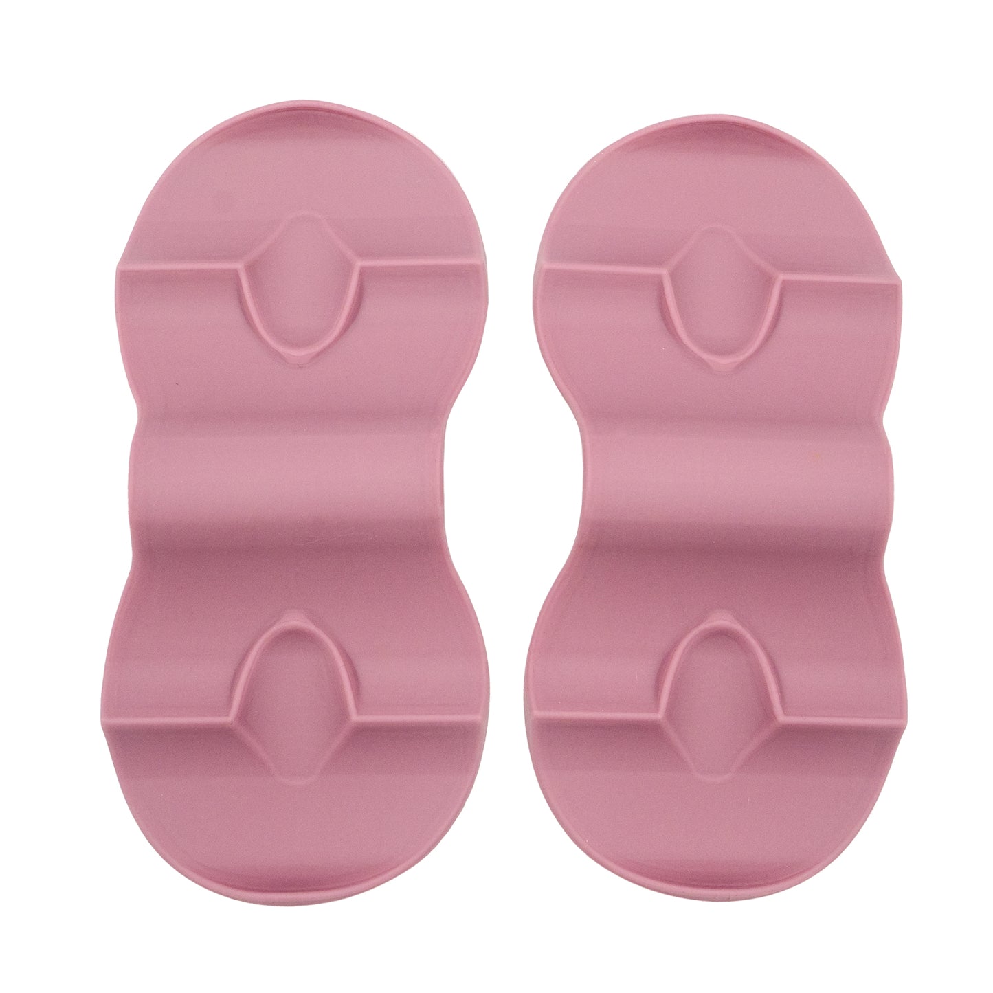 CLEAR Silicone Pot Holder Grey/Pink (KT000486)