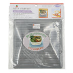 CLEAR Silicone Trivet Pot Mat Square Grey/Pink (KT000592)