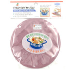 CLEAR Silicone Trivet Pot Mat Round Grey/Pink (KT000622)