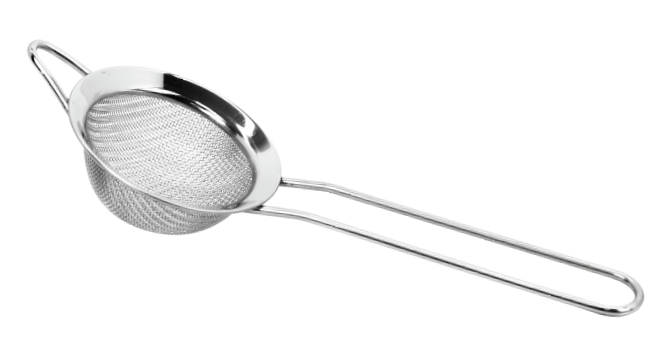 K. Stainless Steel Strainer with Handle 7cm