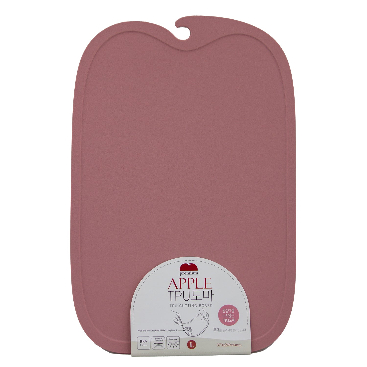 Apple TPU Cutting Board Large (KT308263) Pink/Mint