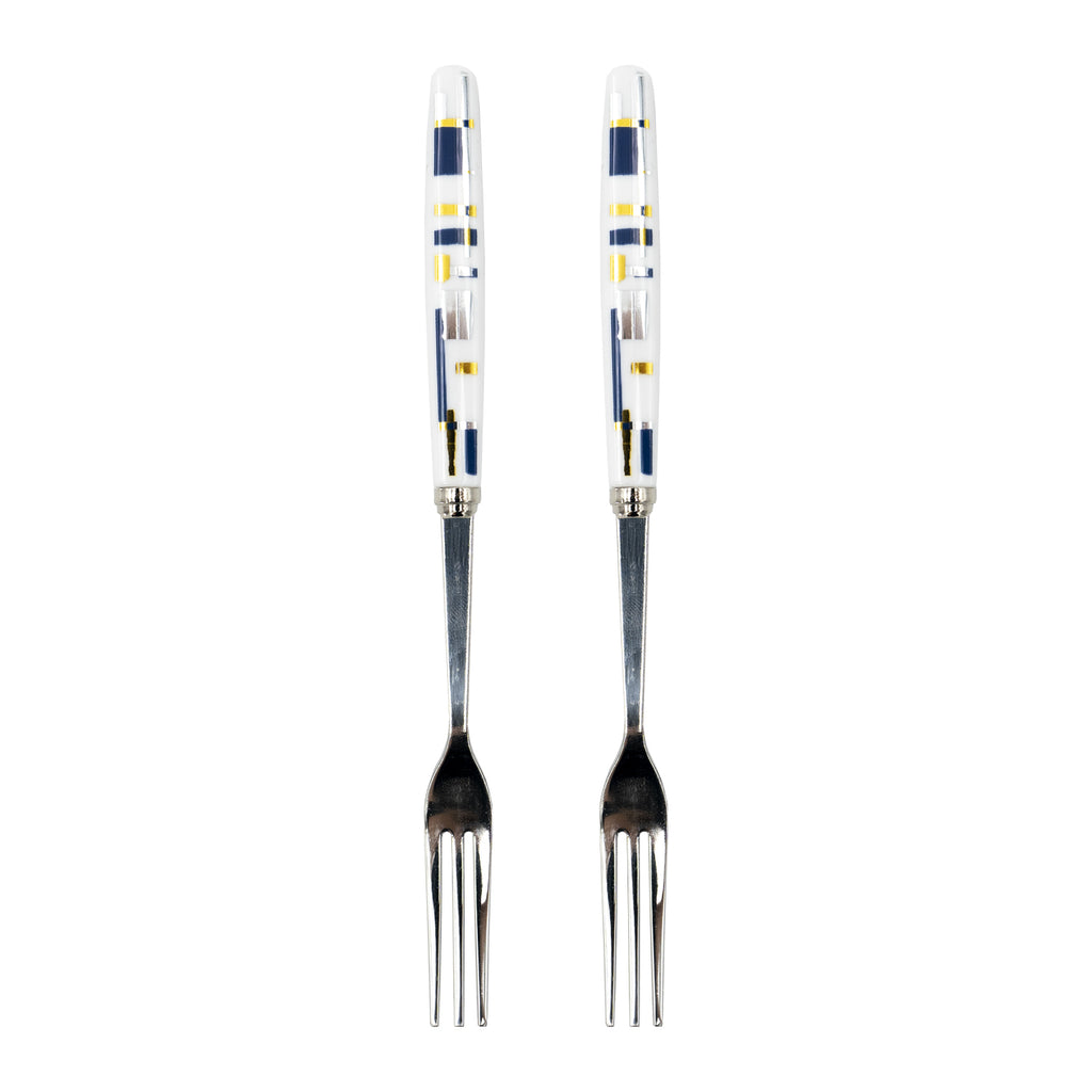 Square Classic Tea Fork 2pcs – Stainless Steel