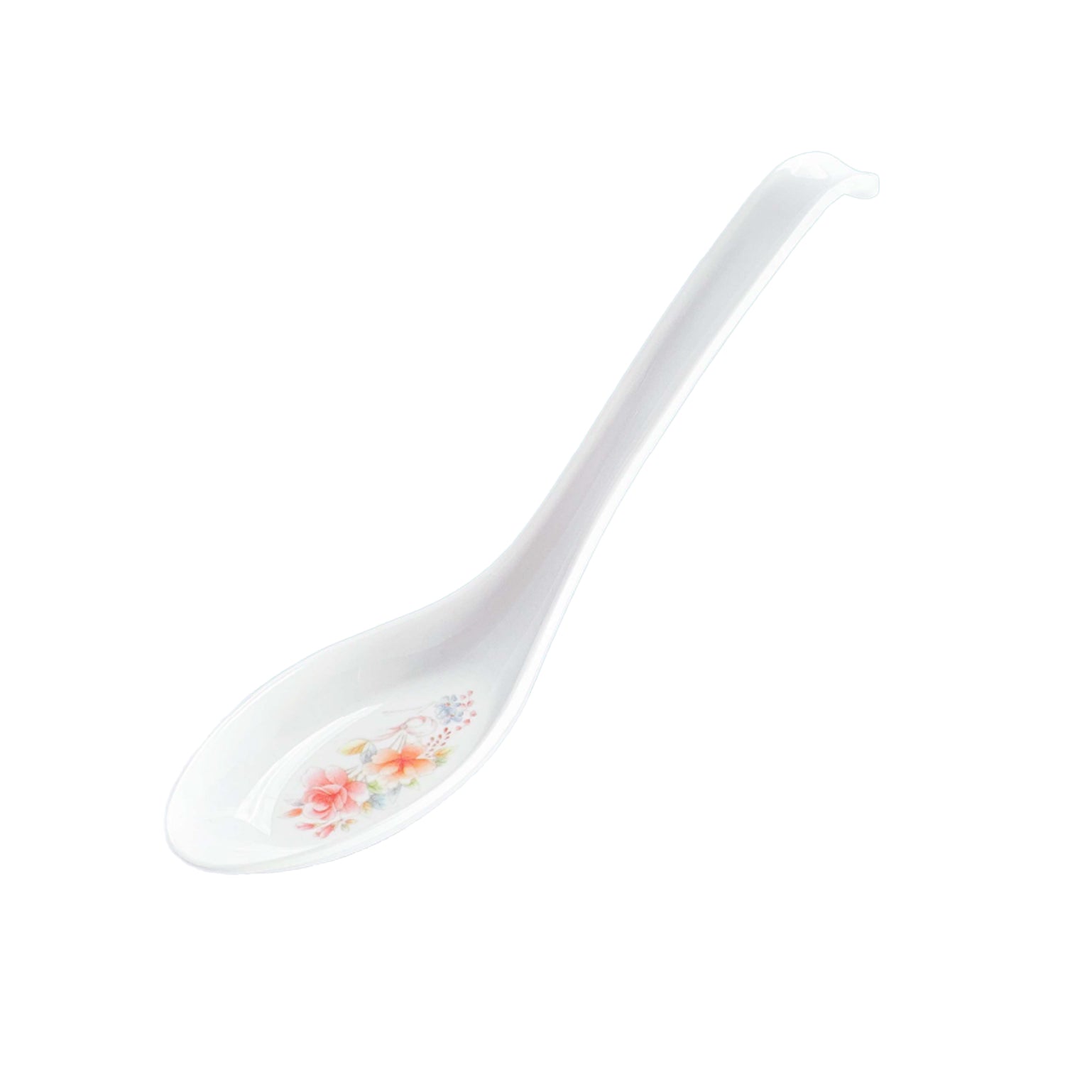 Melamine Floris Soup Spoon 6.5" – Durable & Stylish Tableware