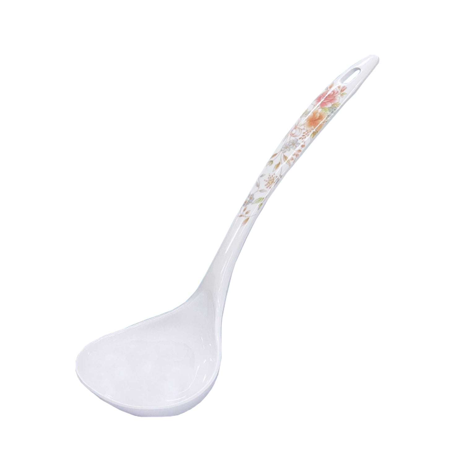 Melamine Floris Ladle 11" – Durable & Elegant Soup Serving Spoon